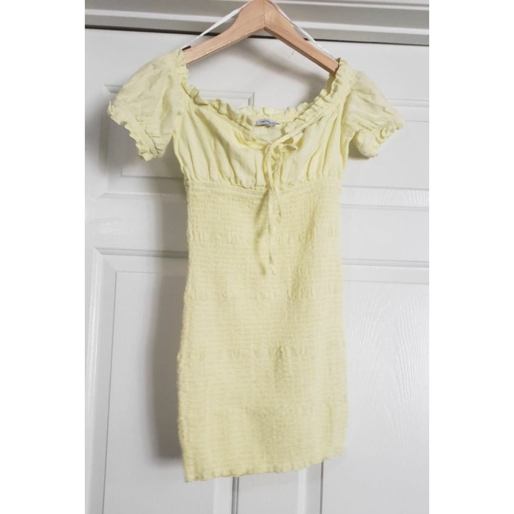 Thats So Fetch Pale Yellow Dress